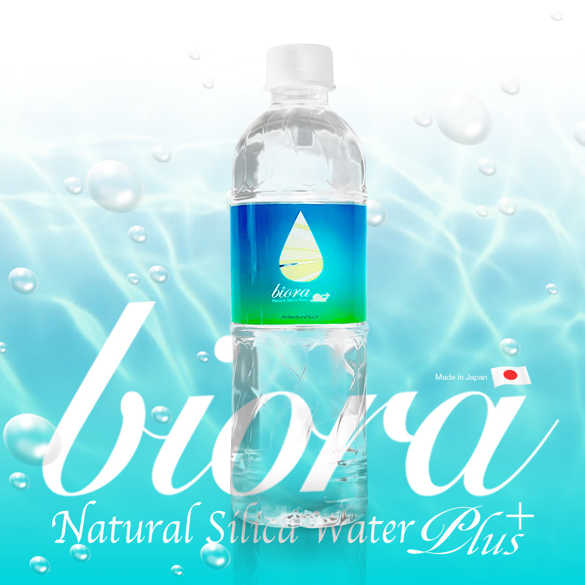 High Silica Natural Mineral Water "Biora Silica Plus" 500ml x 24